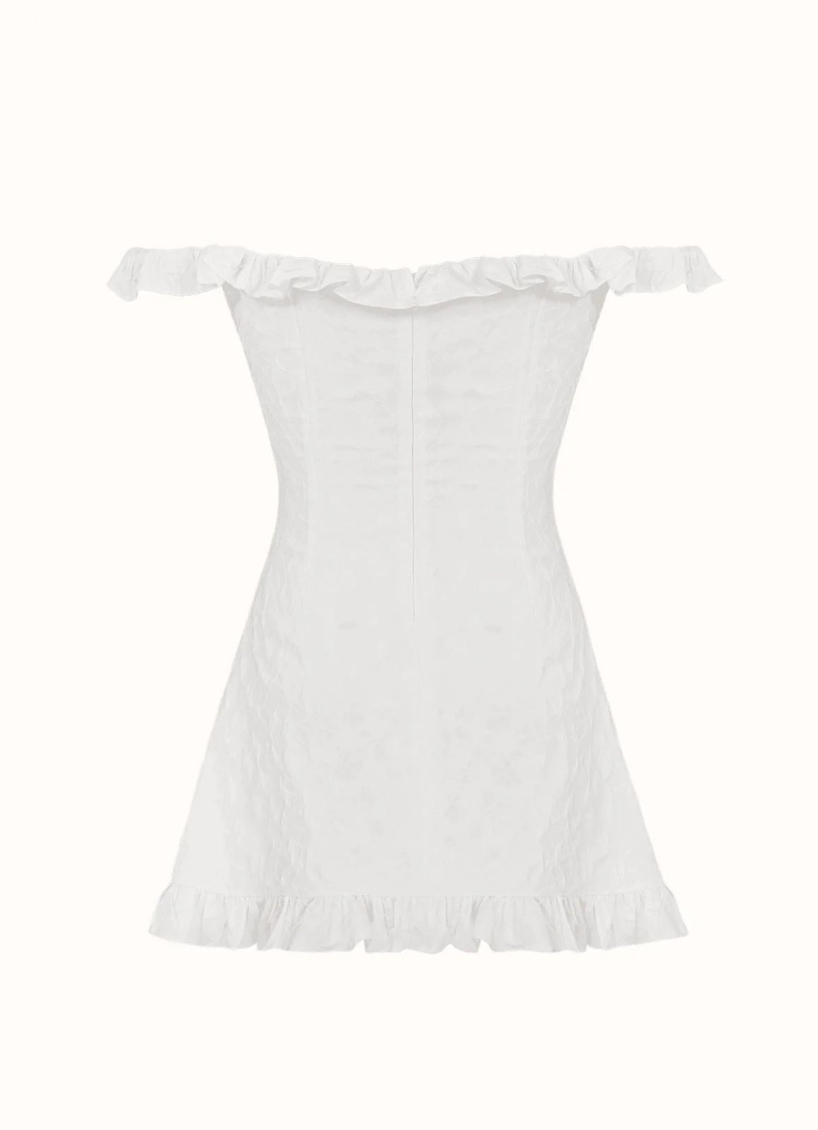 ROSE DRESS - WHITE